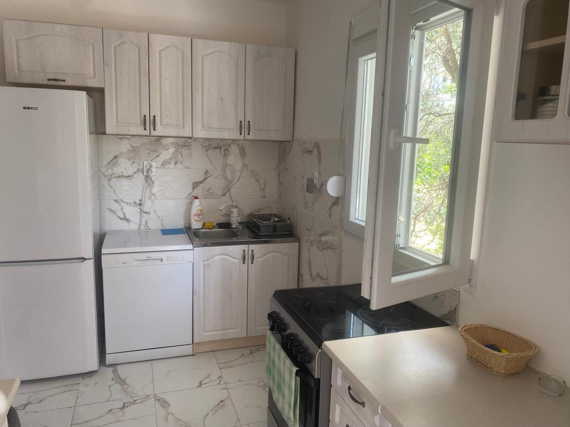 Apartman Lara Sveti Stefan Bagian luar foto